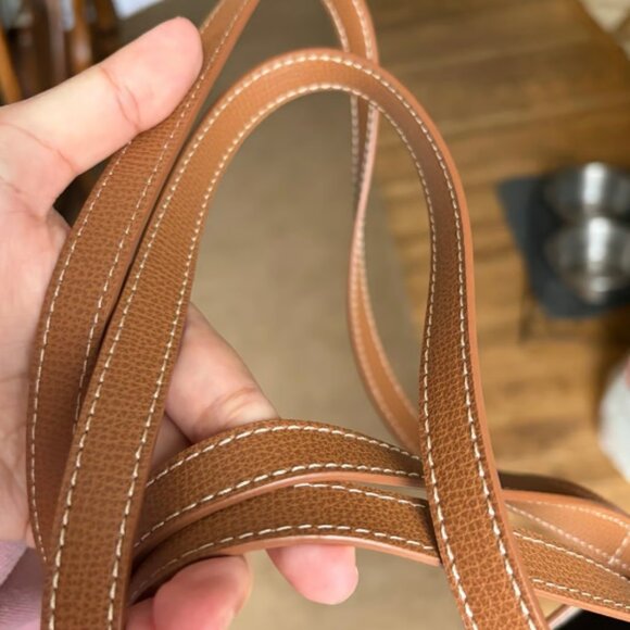 POLÈNE Brown Leather Tote Bag - Picture 4 of 10